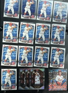 (22)CT LOT 2025 JJ WEATHERHOLT BOWMAN & CHROME 1st RC W/REFRACTOR INSERTS - Picture 1 of 4