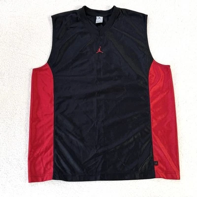 Винтажный Y2K Jordan Jumpman блестящий ослепительный баскетбол Майка Джерси рубашка XL футболка - Изображение 1 из 4