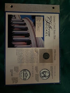 genuine united staes mint proof jefferson nickel - Picture 1 of 2