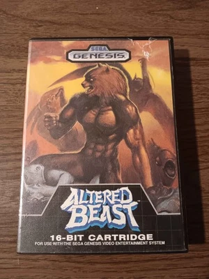 Altered Beast (Sega Genesis, 1989) - Game in box, no manual - Image 1 of 4