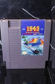 1943: The Battle Of Midway (Nintendo NES) Authentic, Cleaned/Tested Game