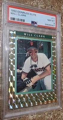 Donruss Elite 1992 - Will Clark #11 Foto 1 de 2