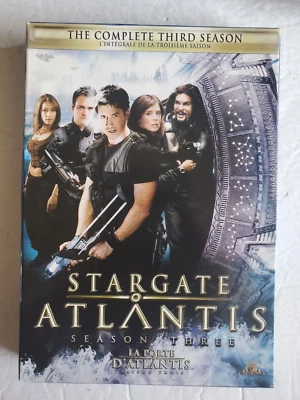 Stargate Atlantis Season Three DVD 2007 MGM Home Entertainment TV Show - Image 1 of 4