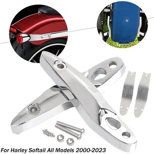 Turn Signal Relocation Kit For Harley 00-23 Fat Boy Heritage Softail Deuce FXSTD - Bild 1 von 11
