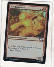 Magic: MTG: M2020: Foil: Fire Elemental