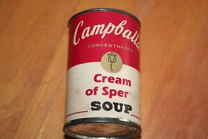 adult novelty item, campballs cream of sper* soup, can RARE vintage 60's 70's