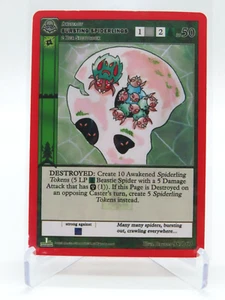 2021 MetaZoo Nightfall BURSTING SPIDERLINGS 98/163 1st Edition MZRE - Imagen 1 de 3