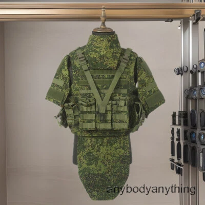 Russian Bulletproof Tactical Vest Shoulder and Crotch Protection Suit Sz - Image 1 of 4