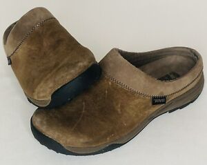 Teva Size 7 Brown Mule Shoes Leather Women