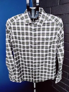 Patagonia Shirt Mens Size Small Flannel Plaid Fjord New Button Down Long Sleeve  - Picture 1 of 4
