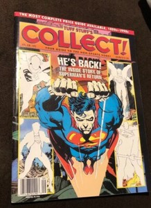 June 1994 TUFF STUFF COLLECT MAGAZINE Super Man Cover Price Guide