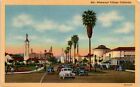 Old California Postcard Westwood Village Ca Old Cars Street View Cut Rate Drugs