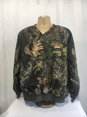 Mens Scent Lok Dakota Odor Elimination Mossy Oak Camo Pullover Jacket Size XL  - Image 1 of 4