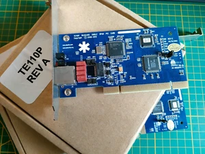 DIGIUM TE110P / T1/E1/J1 Karte ISDN 24/32 Kanal - PCI 2.2 - Bild 1 von 2