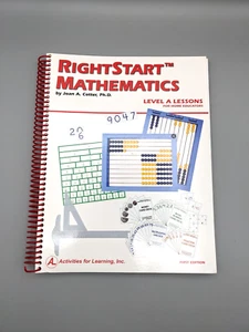 Rightstart Mathematics Level A Lessons Homeschool Educators First Edition NEW - Picture 1 of 7