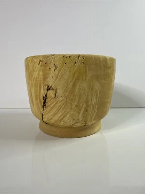 ДЕРЕВЯННАЯ ЧАША 7 дюймов декоративная - Изображение 1 из 4