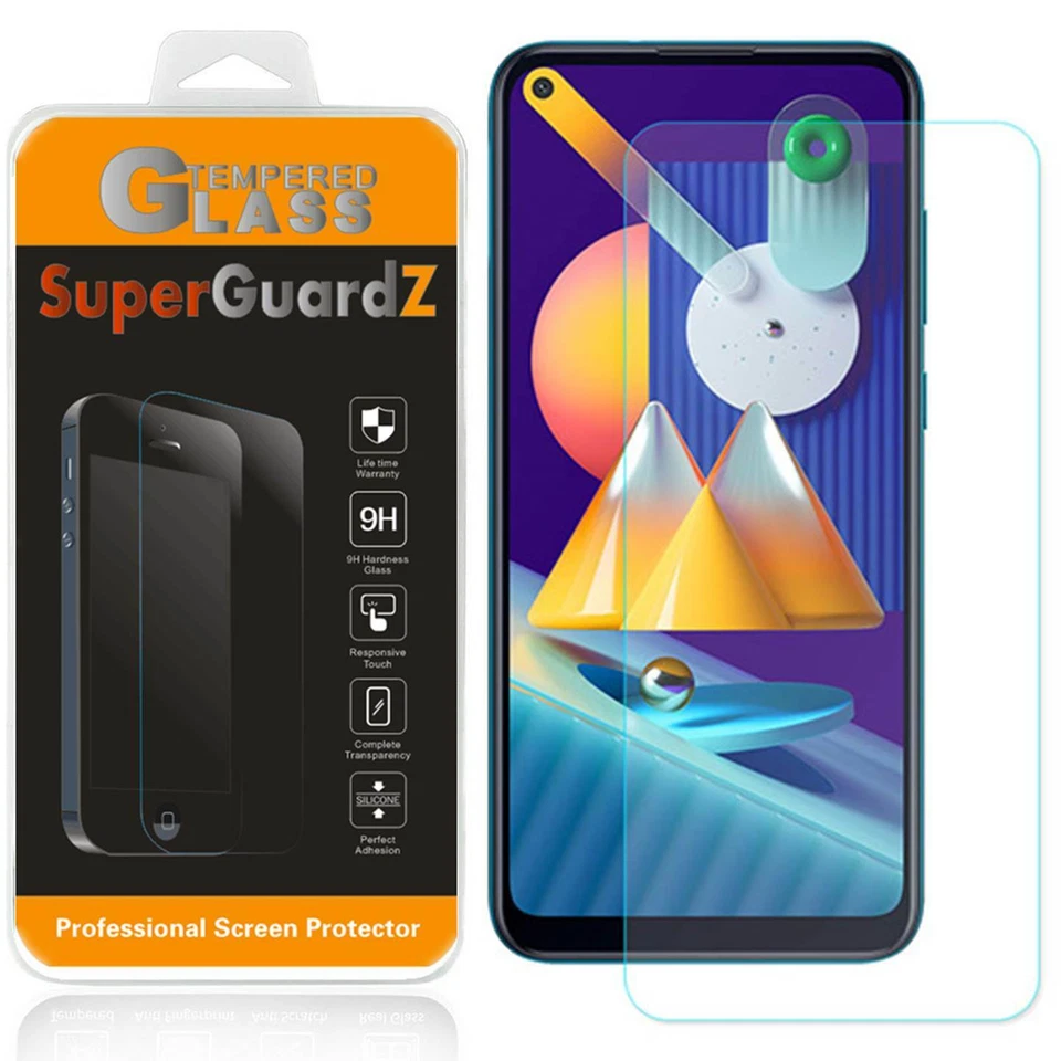 SuperGuardZ Tempered Glass Screen Protector Guard Shield For Samsung Galaxy A11 - Image 1 of 4