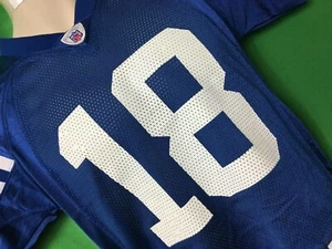 NFL Indianapolis Colts Peyton Manning #18 Jersey Youth Medium - Picture 1 of 8