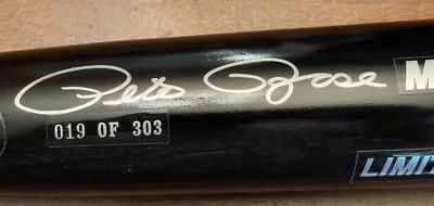 Pete Rose Autograph X Bat Model PR4192 X Bat,  #19 out 303 - Image 1 of 4