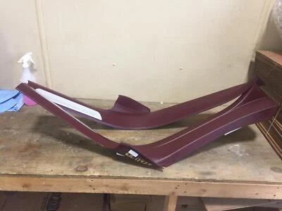 2012 AUDI A8 REAR SET MAROON LOWER DOOR SILL PLATES  Foto 1 de 4
