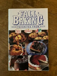 Fall Baking Favorites From Duncan Hines Crisco Jif Cookbook 1990 Paperback  - Picture 1 of 4