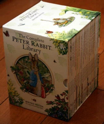The Complete PETER RABBIT Library - Beatrix Potter 23 Volume Boxed Book Set 2006 Foto 1 de 4