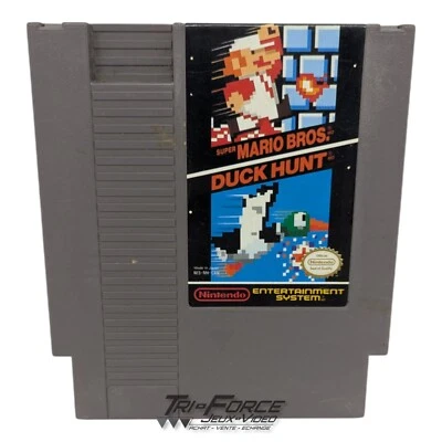 Super Mario Bros. / Duck Hunt Nintendo NES Authentic Cart tested, Free Shipping - Image 1 of 2