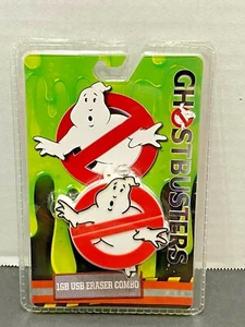 - New  Ghostbusters 1GB USB Drive and Eraser Comb - Picture 1 of 2
