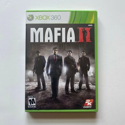 Mafia II (Microsoft Xbox 360, 2010) CIB complete Xbox video game - Image 1 of 3