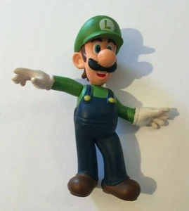 GEBRAUCHT Jakks Luigi World of Nintendo mögliche Actionfigur 2,75 Zoll Mario Bros - Bild 1 von 5