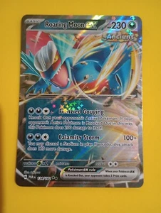 Pokémon TCG Roaring Moon ex 124/182 Sv04: Paradox Rift Holo Rare Mint - Picture 1 of 4