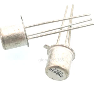 Transistor uniunión de silicona 2N2646 lata de metal de 300 mW a 18 10 piezas - Imagen 1 de 1