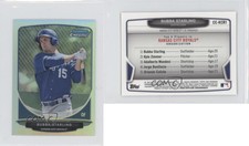 2013 Bowman Cream of the Crop Chrome Mini Refractor Bubba Starling #CC-KCR1