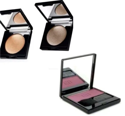 Edward Bess Eyeshadow MIRAGE Gold Peach STORM Silver Taupe & Blush MOROCCAN ROSE - Image 1 of 4