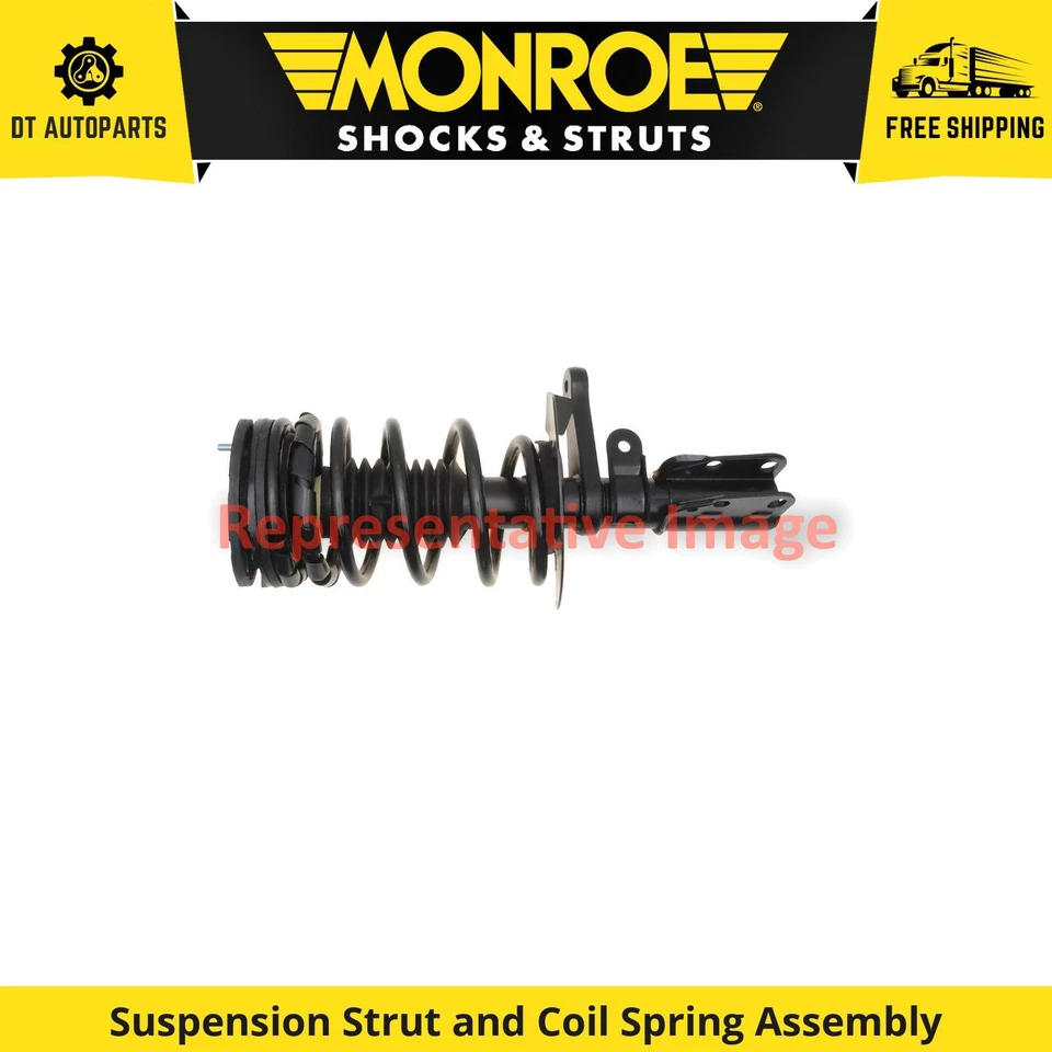 Conjunto de puntal de suspensión y resorte helicoidal delantero Monroe para Lincoln Aviator 2003-2005 Foto 1 de 1