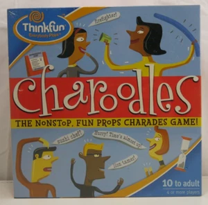 ThinkFun Charoodles Charades Game Family NEW 2004 #8220 Non-Stop Fun Props Game - Picture 1 of 10