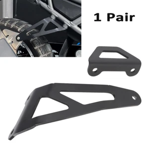 Rear Foot Rest Footpeg Blanking Plate Exhaust Holder Hanger For CF-MOTO 450 MT - Picture 1 of 24