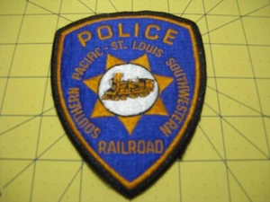 Southern Pacific St Luis Southwestern Railroad Police Patch Retired - Picture 1 of 1