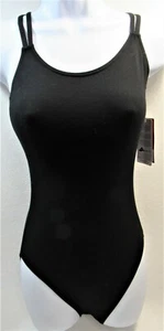 Leotardo Capezio Talla Pequeña Negro Para Mujer NUEVO - Imagen 1 de 8