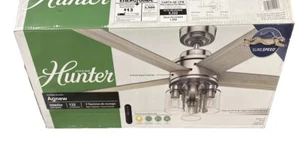Hunter Agnew 52" Brushed Nickel Ceiling Fan Replacement Parts 51214 - Picture 1 of 20