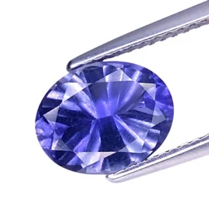 1.94 CTS BEAUTIFUL BLUE NATURAL IOLITE OVAL CUT LOOSE GEMSTONES - Picture 1 of 2