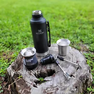 SPEDIZIONE US Sistema Mate NERO STANLEY Acciaio Inox KIT ORIGINALI 1,2 L - Foto 1 di 88