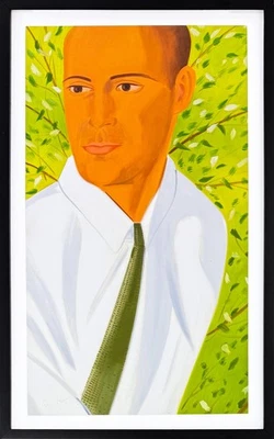 Alex Katz "Perry (de camisa blanca)" 2021 | Estampado pigmentado de archivo firmado de 50 Foto 1 de 4