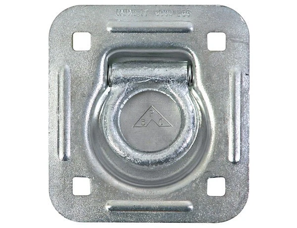 COMPRADORES PROD B801A Anillo Cuerda D, Anclajes de Atar Chapados en Zinc, Paquete de Uno Foto 1 de 1
