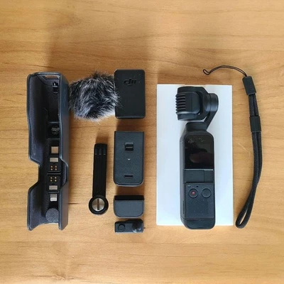 DJI Pocket 2 Creator Combo 4K Gimbal Camera Pocket Size Black Used From Japan - Image 1 of 4