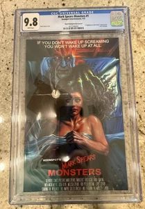 Mark Spears Monsters #1 3rd Print 1:20 CGC 9.8 Nightmare On Elm Street Hommage - Bild 1 von 3
