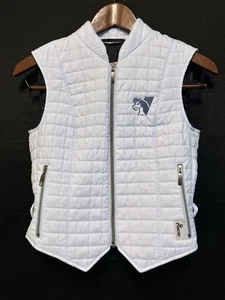 Pikeur hellblaue gesteppte‎ Reitweste mit durchgehendem Reißverschluss Damen XS oder Mädchen M - Bild 1 von 17