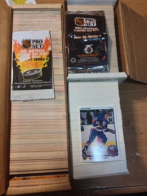 Huge 80's-90s Hockey NHL Lot, Mario Moments, Complete sets, Stars, more!! - Image 1 of 4