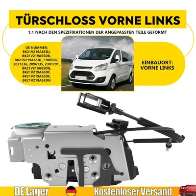 Türschlossbetätiger Vorne Links für Ford Tourneo Custom V362 12-18 BK21V219A65DJ - Bild 1 von 4