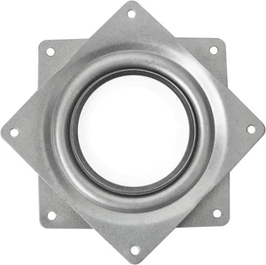 Paquete de 2 tocadiscos Lazy Susan de 4" 300 libras bola de acero de 4 pulgadas, plateado  - Imagen 1 de 3